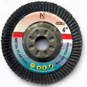 N- Cut | Metal Flap Disc | 4 Inch | Extra Usable Space