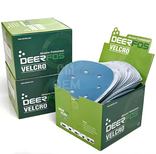 DeerFos Velcro Disc Film Backing Blue Premium - Image 3